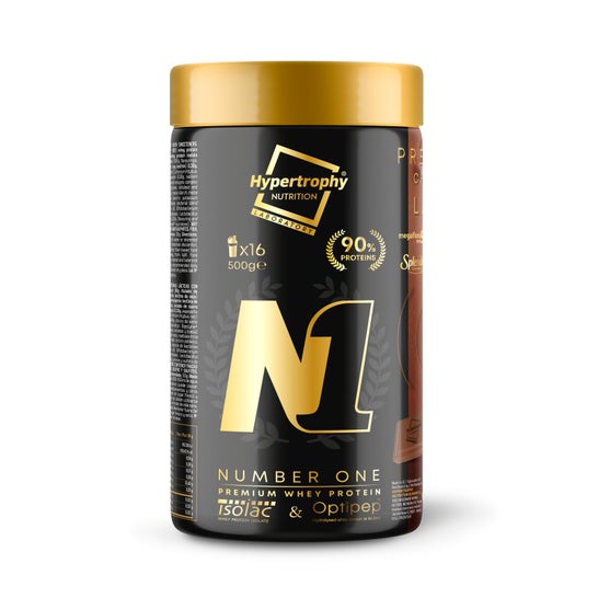 Hypertrophy Nutrition Number One Premium Whey Protein 500g
