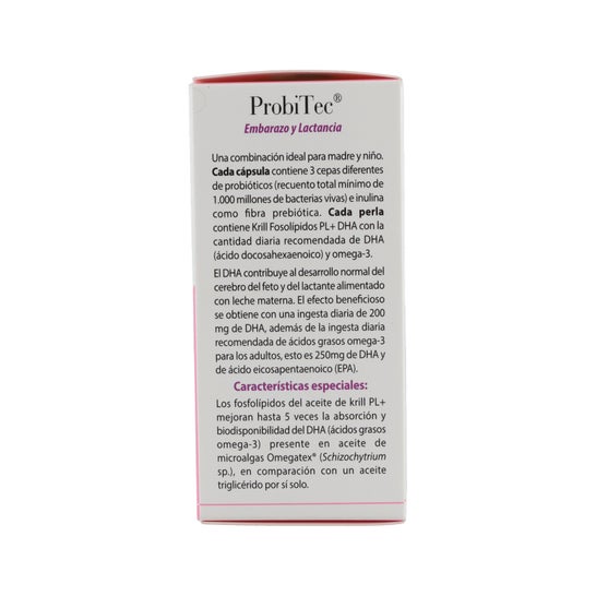 100% Natural Probitec Embarazo Y Lactancia 30 cápsulas