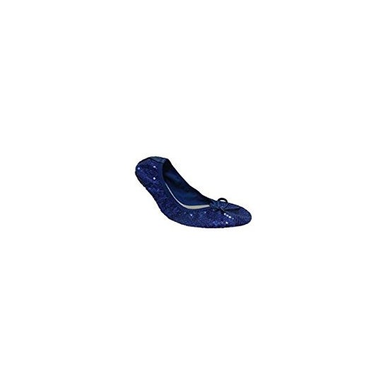 Scholl Pocket Ballerina Blue Sequins 37/38