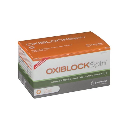 Oxiblock Spin 15 viales