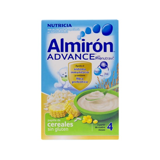 Almirón Advance papilla de cereales sin gluten 500g