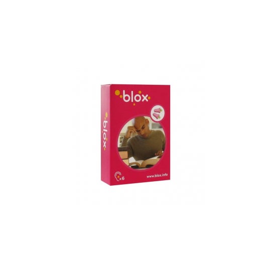 Blox Earplugs Caja de Concentración de 3 Pares