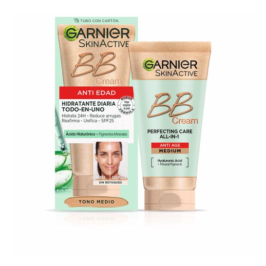 Garnier Skin Naturals Bb Cream Antiedad Medium 50ml