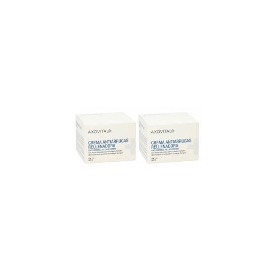 Anti-Wrinkle Filler Cream Spf15 Axovital 50ml + 50ml Duplo
