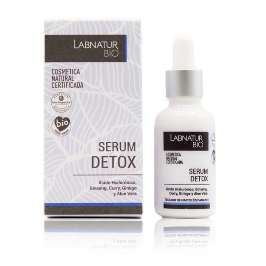 Labnatur Bio Detox Gezichtsserum Ginseng Curry Ginkgo 30ml