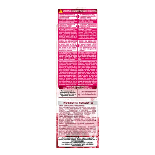 Garnier Color Sensation N°8 Rubio Luminoso 1ud