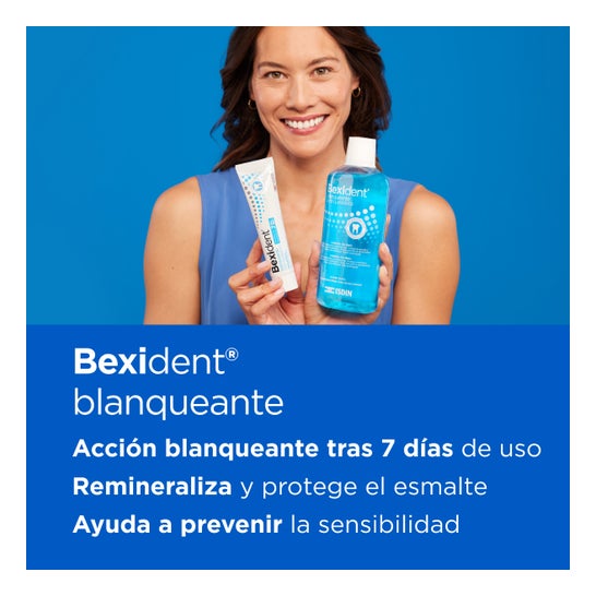 ISDIN Bexident Blanqueante Pasta Dentífrica Uso Diario 2x125 ml