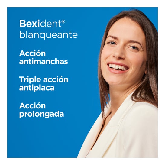 ISDIN Bexident Blanqueante Pasta Dentífrica Uso Diario 2x125 ml