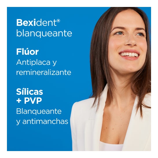 ISDIN Bexident Blanqueante Pasta Dentífrica Uso Diario 2x125 ml