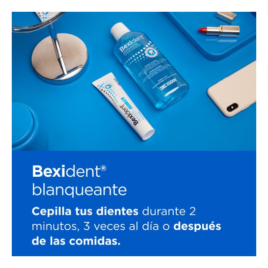 ISDIN Bexident Blanqueante Pasta Dentífrica Uso Diario 2x125 ml