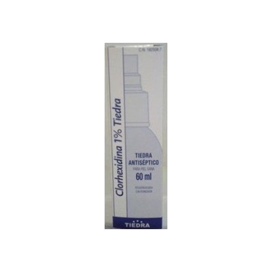 Tiedra Solución Clorhexidina 1% Antiséptico Piel Sana Atomizado 125ml