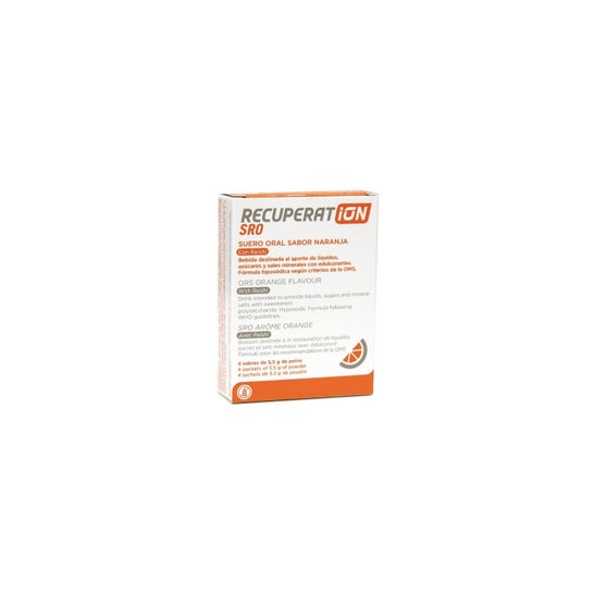 Recuperat-ion S.R.O. oral serum orange flavour 4 sachets