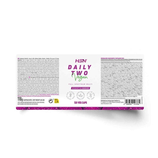 HSN Daily Two Multivitamínico 120vcaps