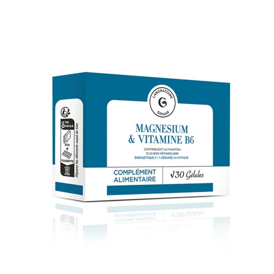 Giphar Magnésium & Vitamine B6 30caps
