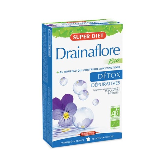 Superdiet Drainaflore Detox Super 20uts