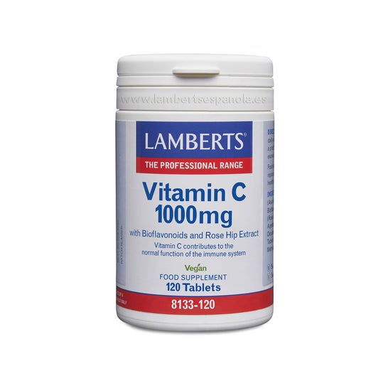 Lamberts Vitamina C 1000mg con Bioflavonoides 120comp