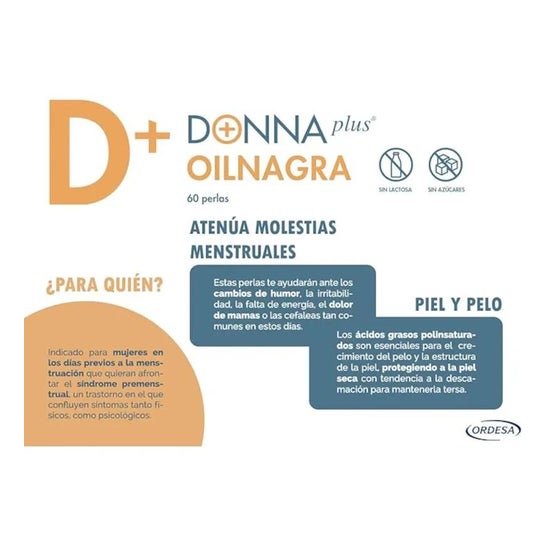 DonnaPlus+ Oilnagra 60 perlas DonnaPlus+ Oilnagra 60 perlas