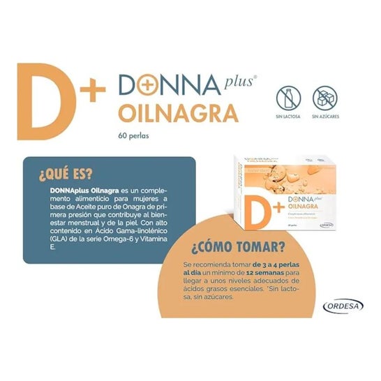 DonnaPlus+ Oilnagra 60 perlas DonnaPlus+ Oilnagra 60 perlas