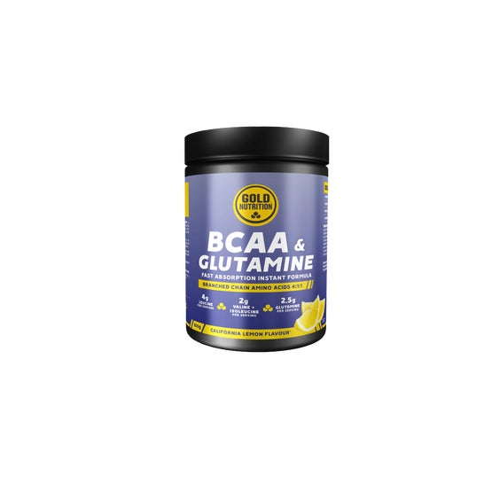 Gold Nutrition BCAAs Powder Lemon Lime 300gr