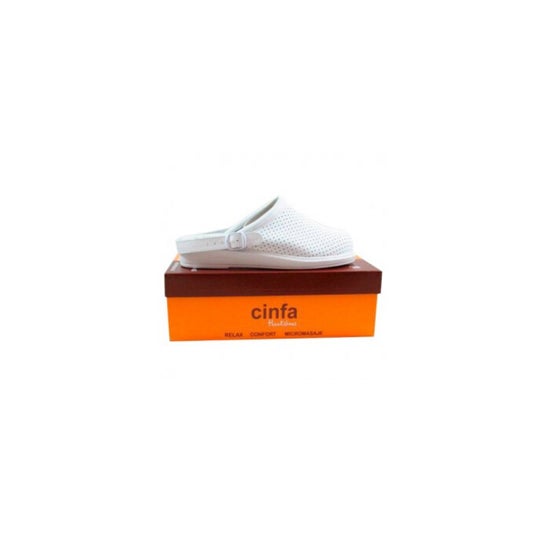 Hankshoes Comfort Clog Bianco 44