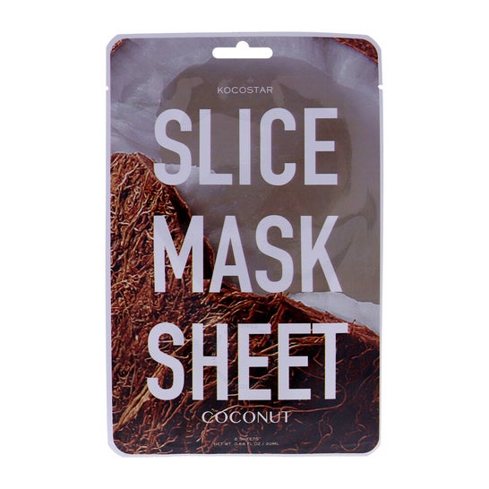 Kocostar Slice Maschera Foglio Maschera di cocco Kocostar Slice Maschera Foglio Maschera di cocco