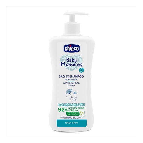 Chicco Baby Moments Shampoo Baño 10591 500ml