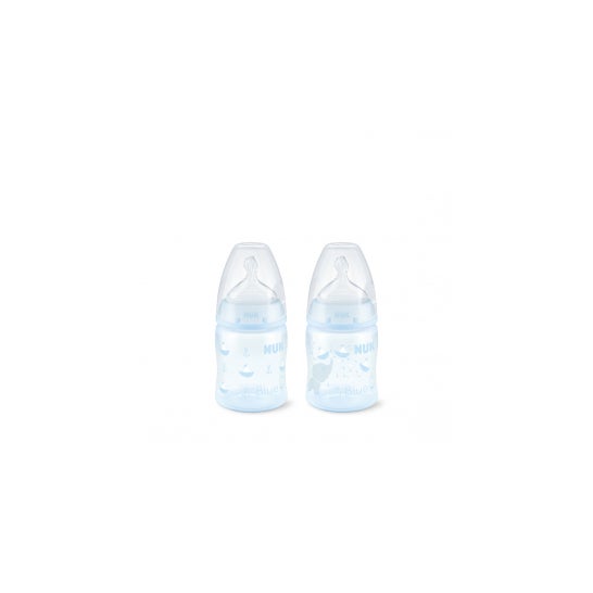Nuk Biberón Fc+ Blue 0-6 M Silicona 150 ml