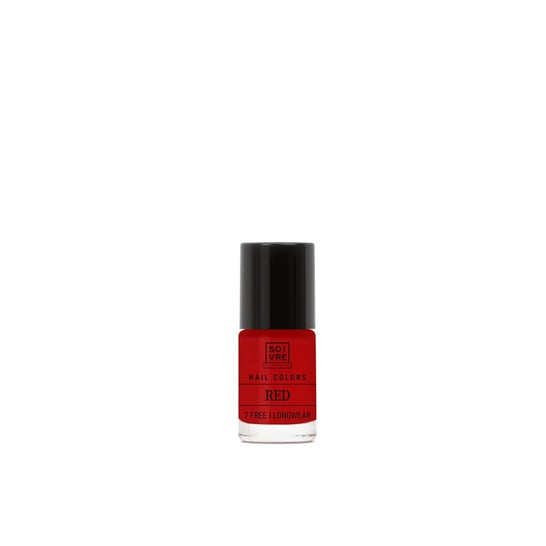 Soivre Cosmetics Nail Color Enamel Red 6ml