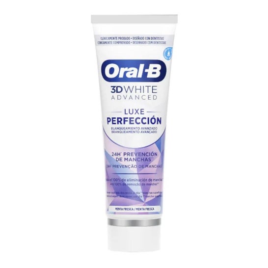Oral-B 3D White Advanced Luxe Perfection 2x75ml Oral-B 3D White Advanced Luxe Perfection 2x75ml
