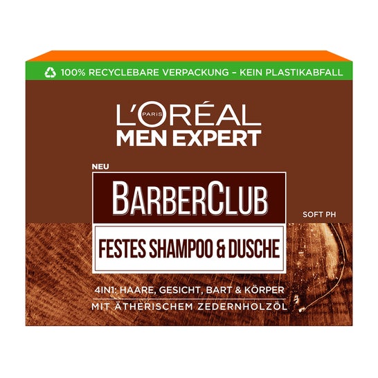 L'OrÃ©al Paris Men Expert BarberClub Shampoo e Doccia 80g