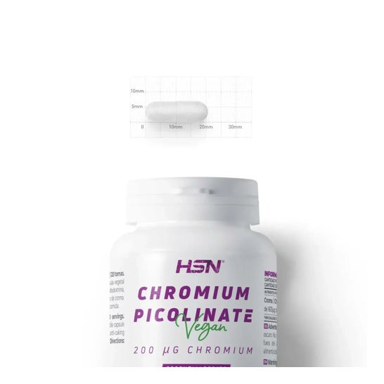 HSN Picolinato de Cromo 200 mcg 120 vcaps