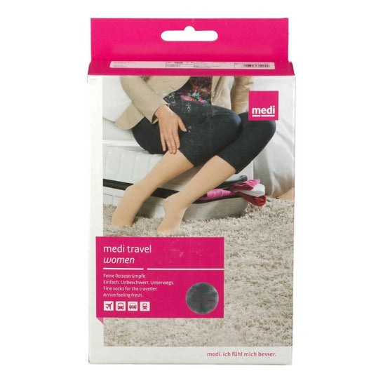 Medi Travel Women Media Caramel Taglia L 1 Paio