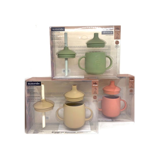 Suavinex Colour Essence Taza Aprendizaje 3 en 1 Select +3M 1 ud