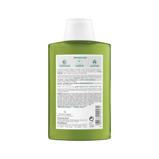 Klorane Champú al Olivo Bio 200 ml