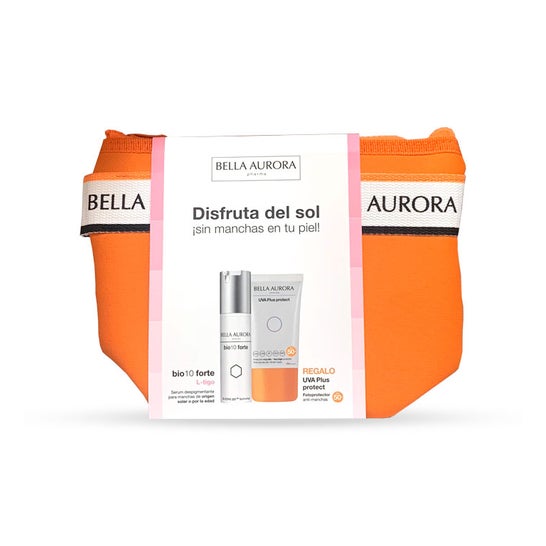 Bella Aurora Pack Bio 10 Forte L-Tigo + Fotoprot Manchas + Neceser