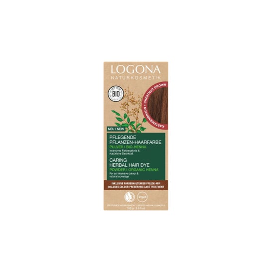 Logona Tinte Polvo 070 Marrón Castaño 100g