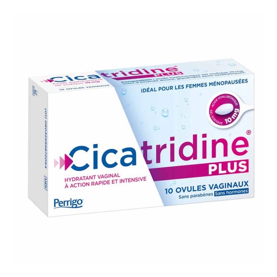 Cicatridine Plus Óvulos Vaginales 10uds