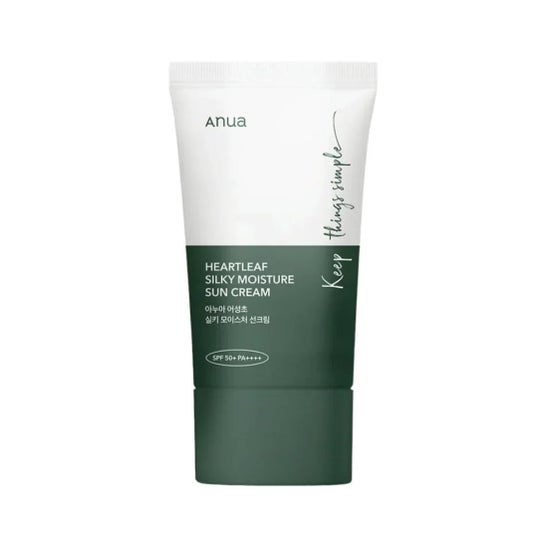 Anua Heartleaf Silky Moisture Sun Cream SPF50+ 50 ml