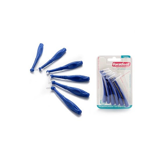 Foradent cepillo interdental medio 6 uds