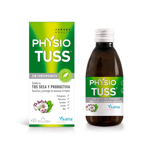 Ysana Physio Tuss Sirup für Erwachsene 140ml
