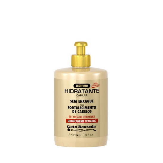 Gota Dourada Crema Peinar Fortalecedora Queratina 320ml