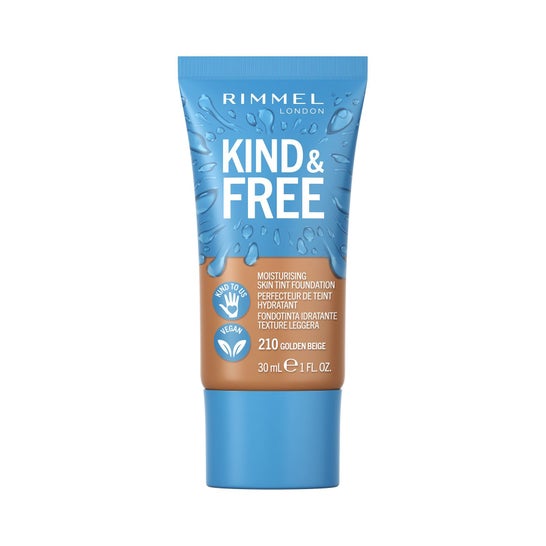 Rimmel Kind & Free Skin Tint Foundation 210 Golden Beige 30ml