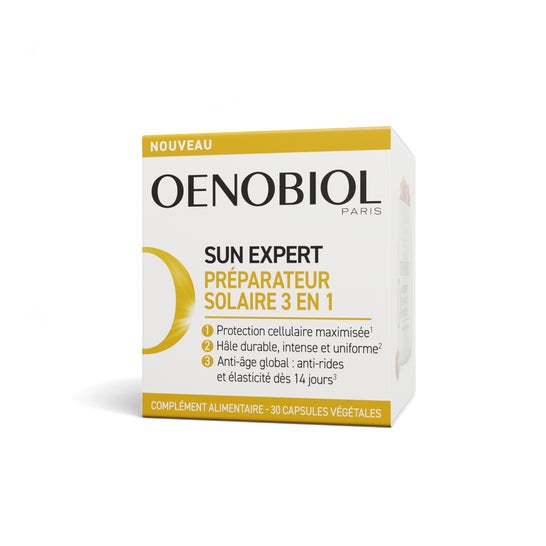 Oenobiol Sun Expert Préparateur Solaire 3 en 1 30caps