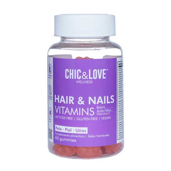 Chic & Love Gominolas Hair & Nails Vitamine 60 Unità