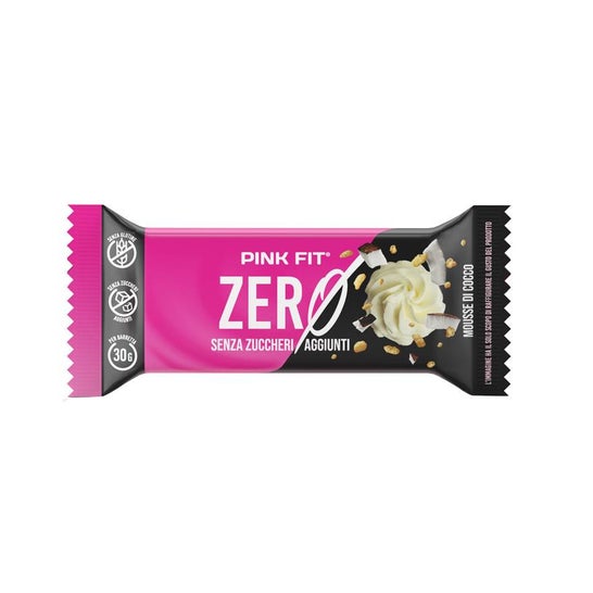 Proaction Pink Fit Bar Zero Mousse Cocco 30g