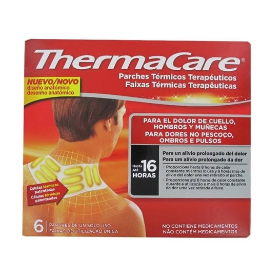 ThermaCare therapeutic heat patches for neck, shoulder and wrists 6pcs