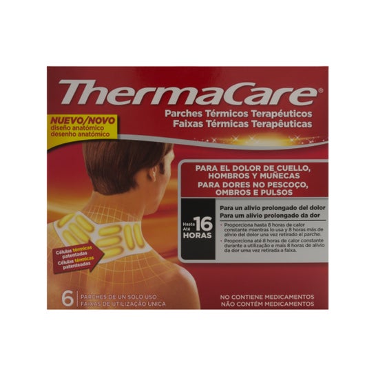 ThermaCare therapeutic heat patches for neck, shoulder and wrists 6pcs
