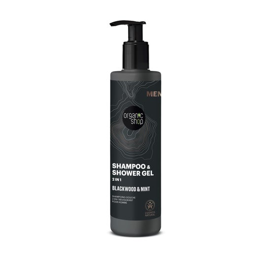 Organic Shop Men Shampoo & Shower Gel 280ml