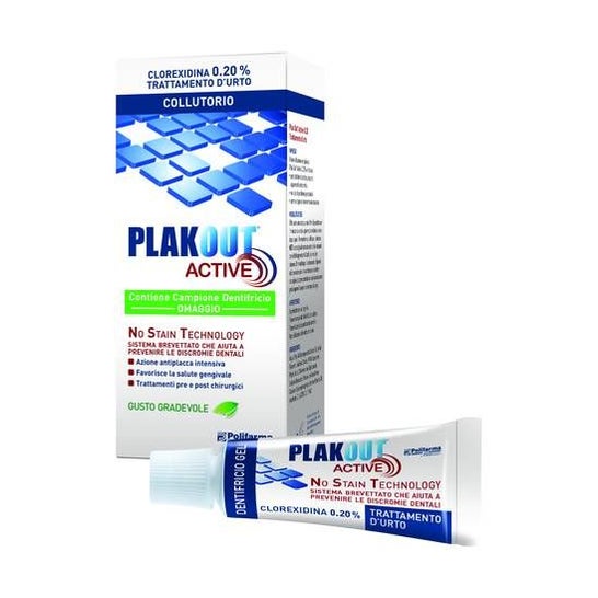 Polifarma Benessere Emoform Pack Plak Out Active + Dentífrico
