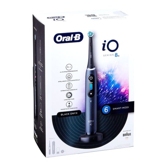 Oral-B Io Series 8N Black Onyx Elektronische Tandenborstel 1 stuk